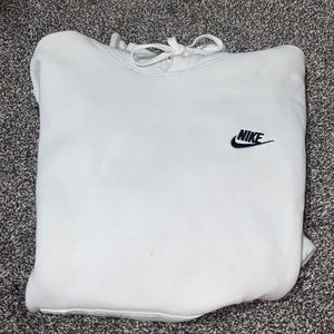 White Nike hoodie